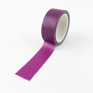 Solid Mauve Washi Tape // 15mm // Paper Tape // BBB Crafting Supplies // R-SL028 image 1
