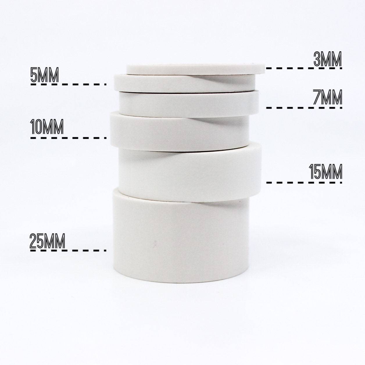 7mm*300cm 20 Rolls/box Split Thin Washi Tape Set Simple Pattern Decor Tape  Creative