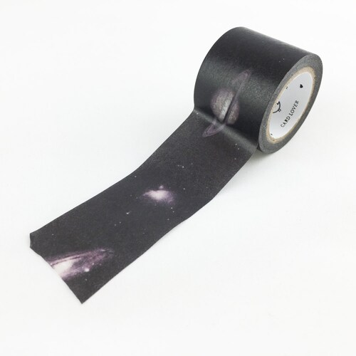 Planet Outer Space Sky Washi Tape // 30mm // Paper Tape // BBBsupplies // R-AL008-30