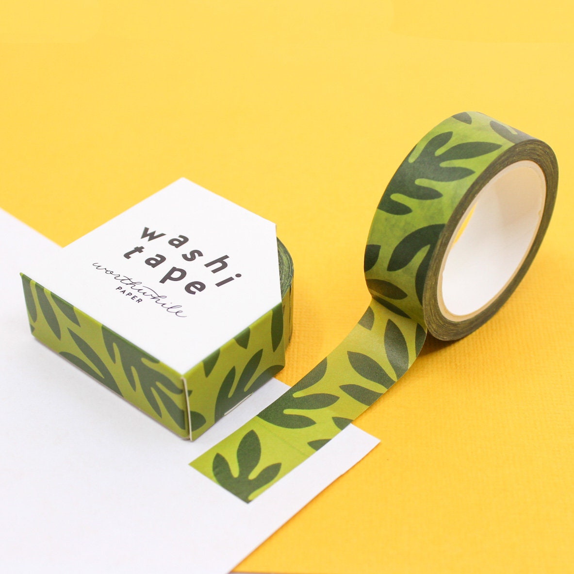 Forest green Washi Tape Stickers Sticker for Sale by B-Micky