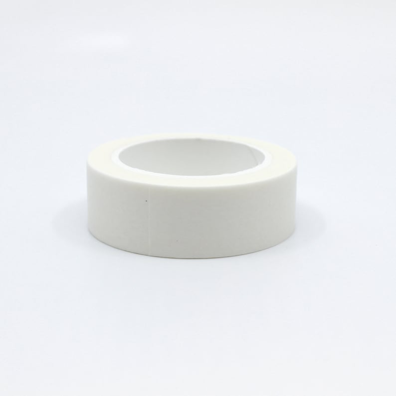 Solid White Washi Tape Japanese Paper Tape Elegant Etsy