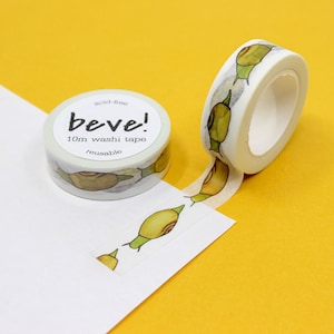 Ruban adhésif washi limace, ruban adhésif en papier escargot mignon, adhésif adhésif colimaçon automne, adhésifs Washi insectes, ruban adhésif pour carnet de créatures rampantes | Fournitures BBB | R-RBV009
