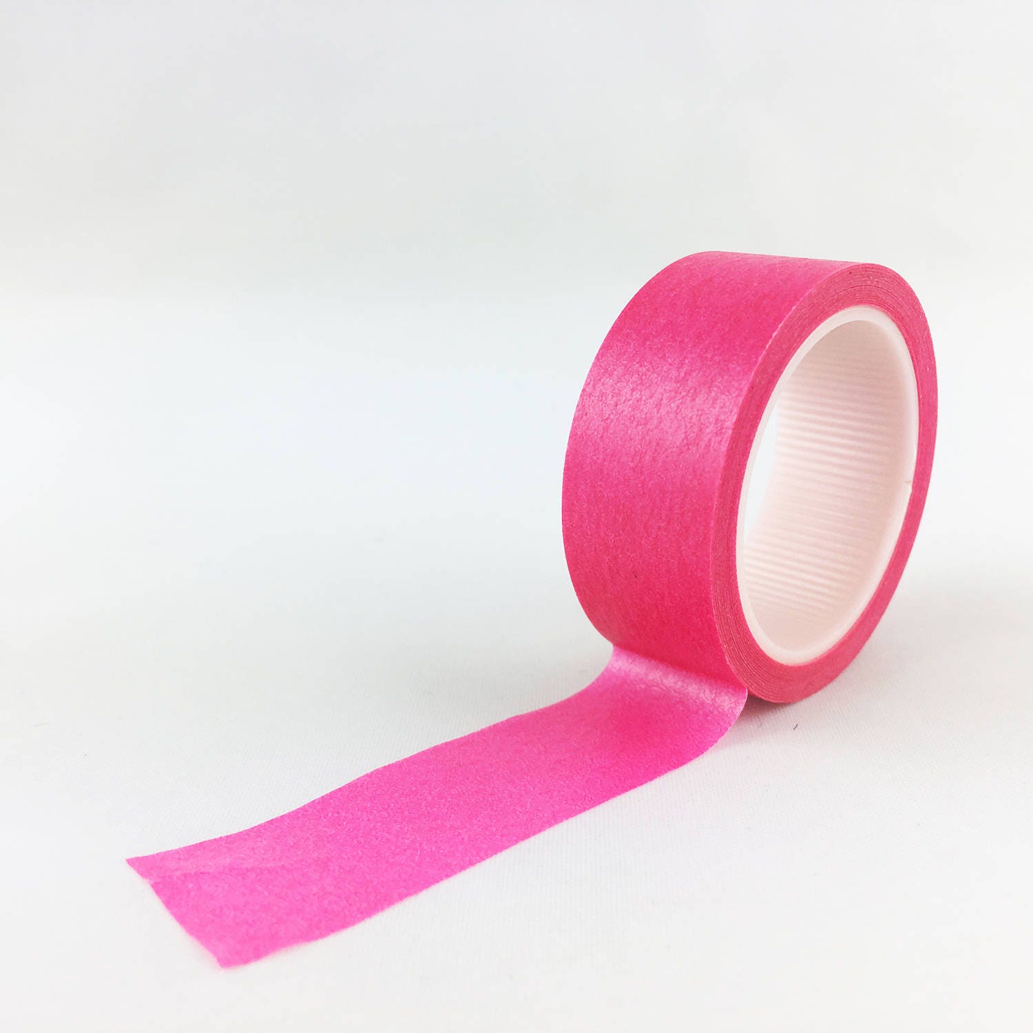 Solid Neon Pink Washi Tape Japanese Tape Calendar & Journal - Etsy