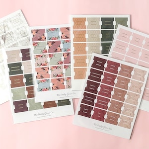 Bible Tabs, Planner Self-adhesive Labeling Bible Tabs, Pre-made Books of the Bible Dividers, Bible Journaling Tools | BBB Supplies | RDG001