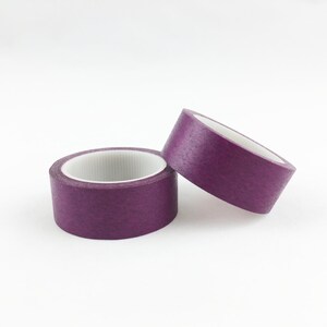 Solid Mauve Washi Tape // 15mm // Paper Tape // BBB Crafting Supplies // R-SL028 image 2