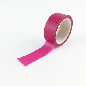 Solides Washitape Magenta // 15mm // Papierklebeband // Scrapbooking Zubehör // R-SL024