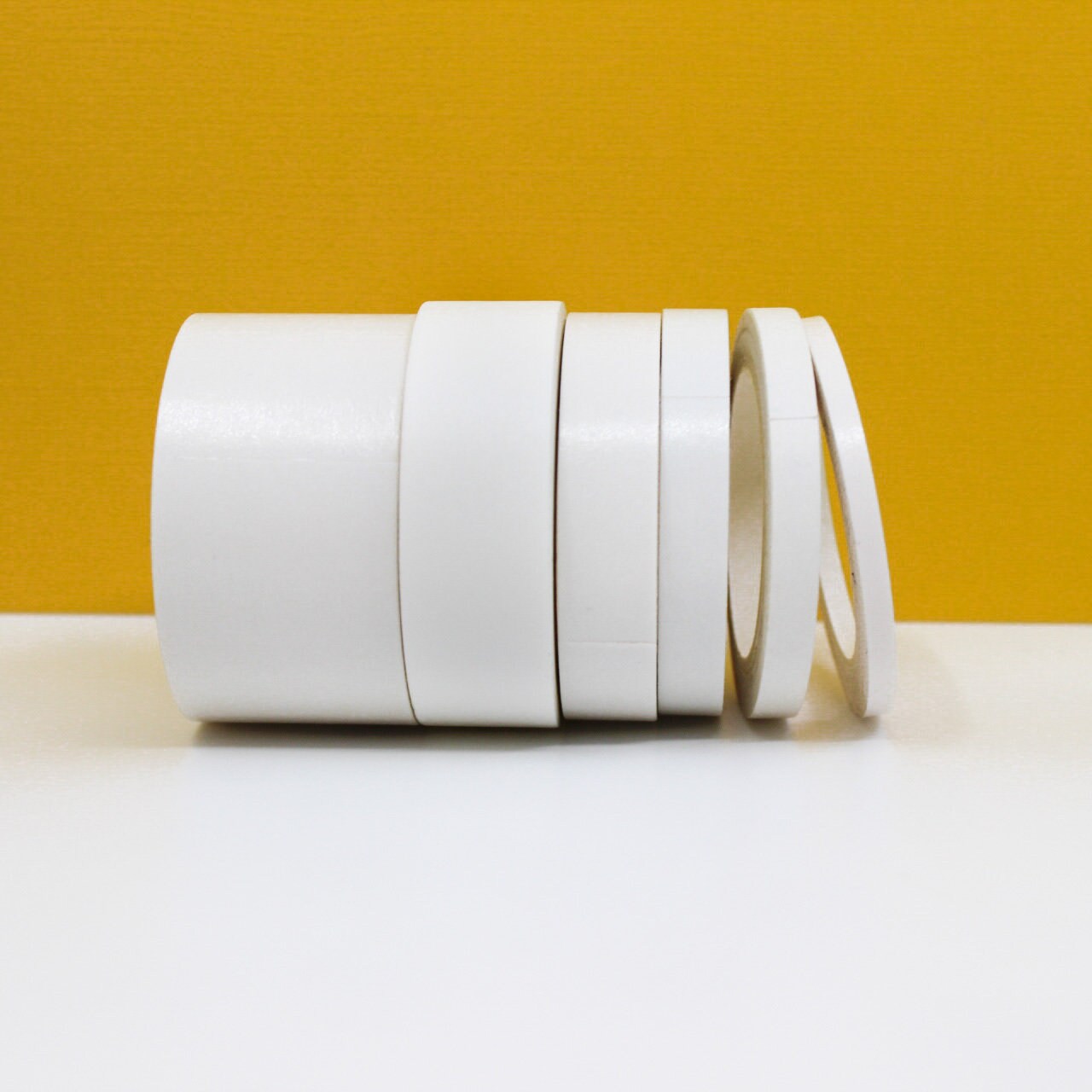 Solid Thin White Washi Tape, 5MM White Paper Tape, Scrapbooking