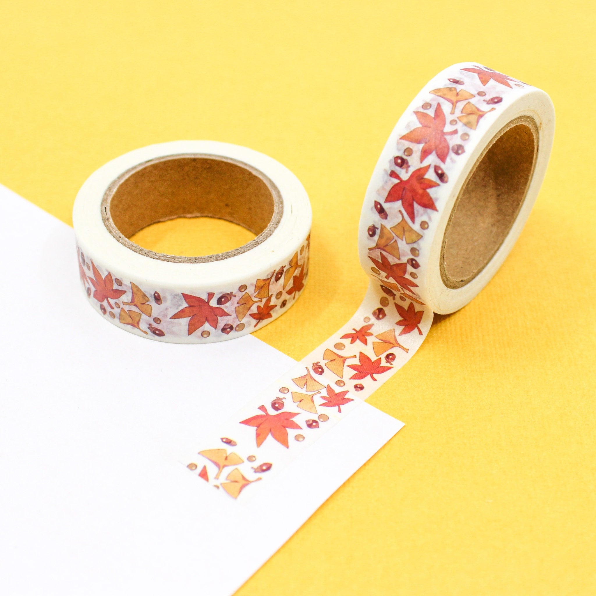 Black and Gold Celestial Moon & Star Pattern Washi Tape, Moon