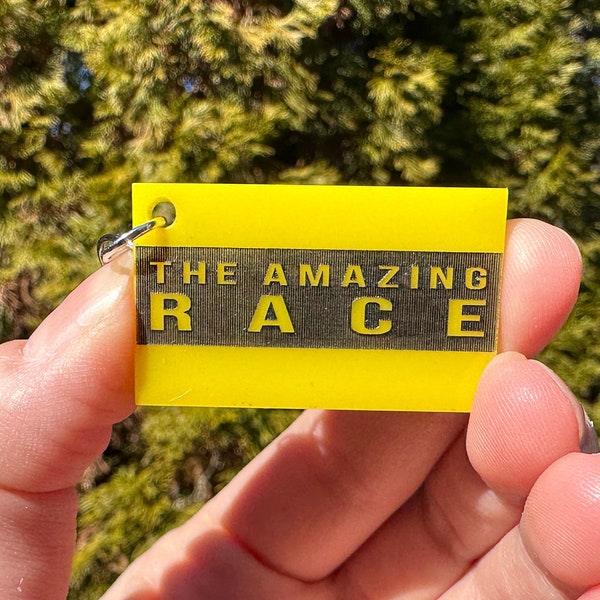 Tiny Amazing Race Envelope Keychain