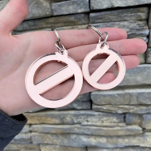 Rose Gold Big Brother Power Of Veto Keychain