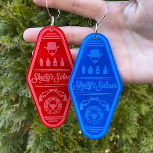 Shorty&#39;s Saloon Motel Keychain - Wynonna Earp