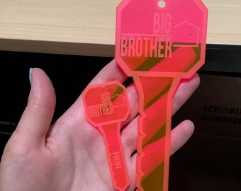 NEON PINK Big Brother Keys!