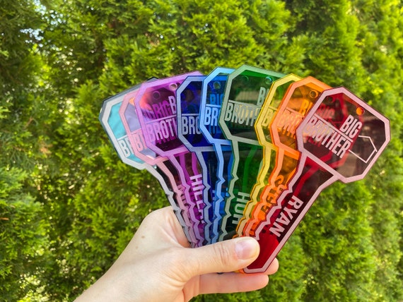 Personalized Big Brother Keys LARGE