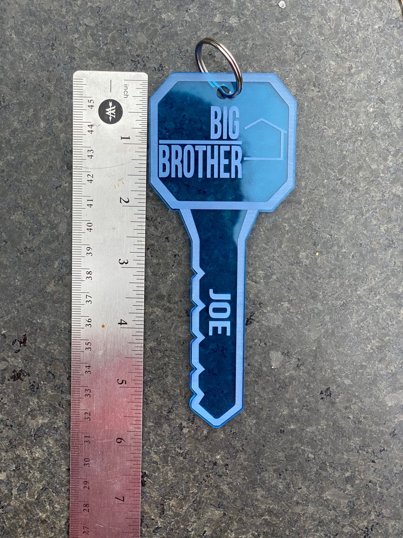 Personalized Big Brother Keys LARGE image 8