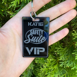 Personalized Big Brother Safety Suite Keychain