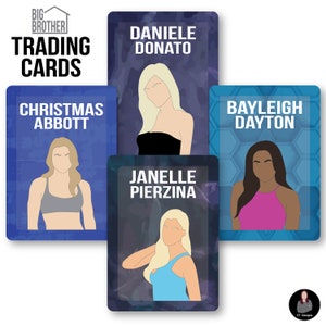 Big Brother Trading Cards Single Card Listing image 7