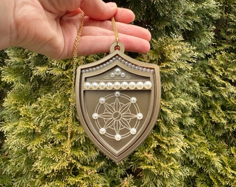 Protection Shield Replica Necklace - Fan Art Inspired by Traitors