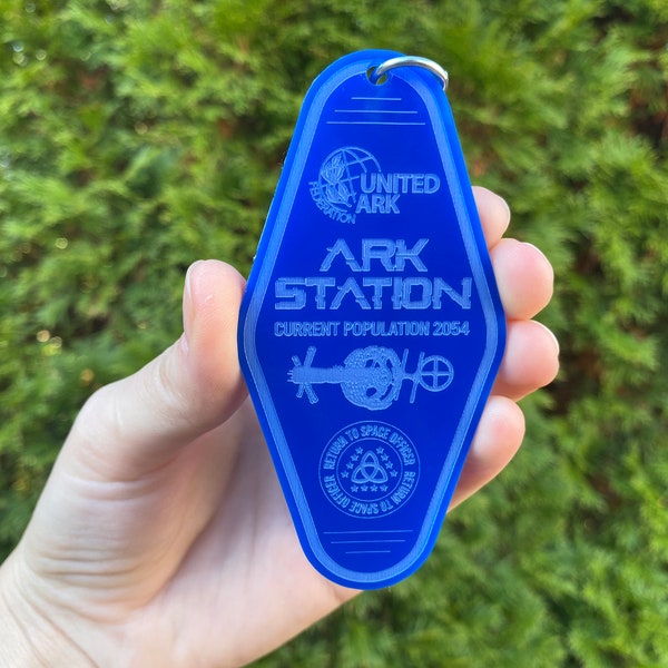 The 100 United Ark Station Keychain