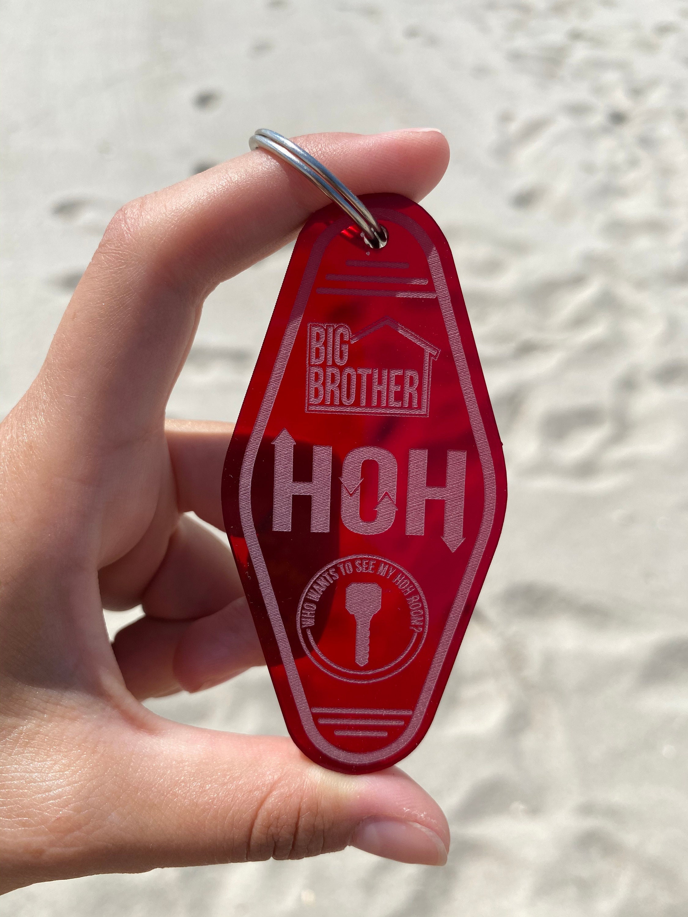 Big Brother HOH Room Motel Keychain - Etsy