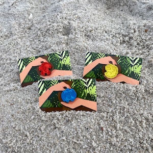 Survivor Hidden Immunity Idol Pin Set - Worlds Apart