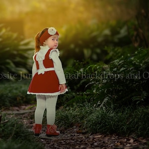 Spring Garden Digital Background | Garden Digital Backdrop | Garden Photo Digital Background | Digital Backgrounds for Composites