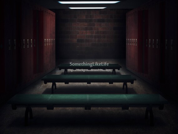 Sports Digital Background Backdrop Locker Room