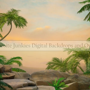 Jungle Digitale achtergrond voor samengestelde beelden - Digitale achtergronden en overlays voor fotografen {PREMIUM}