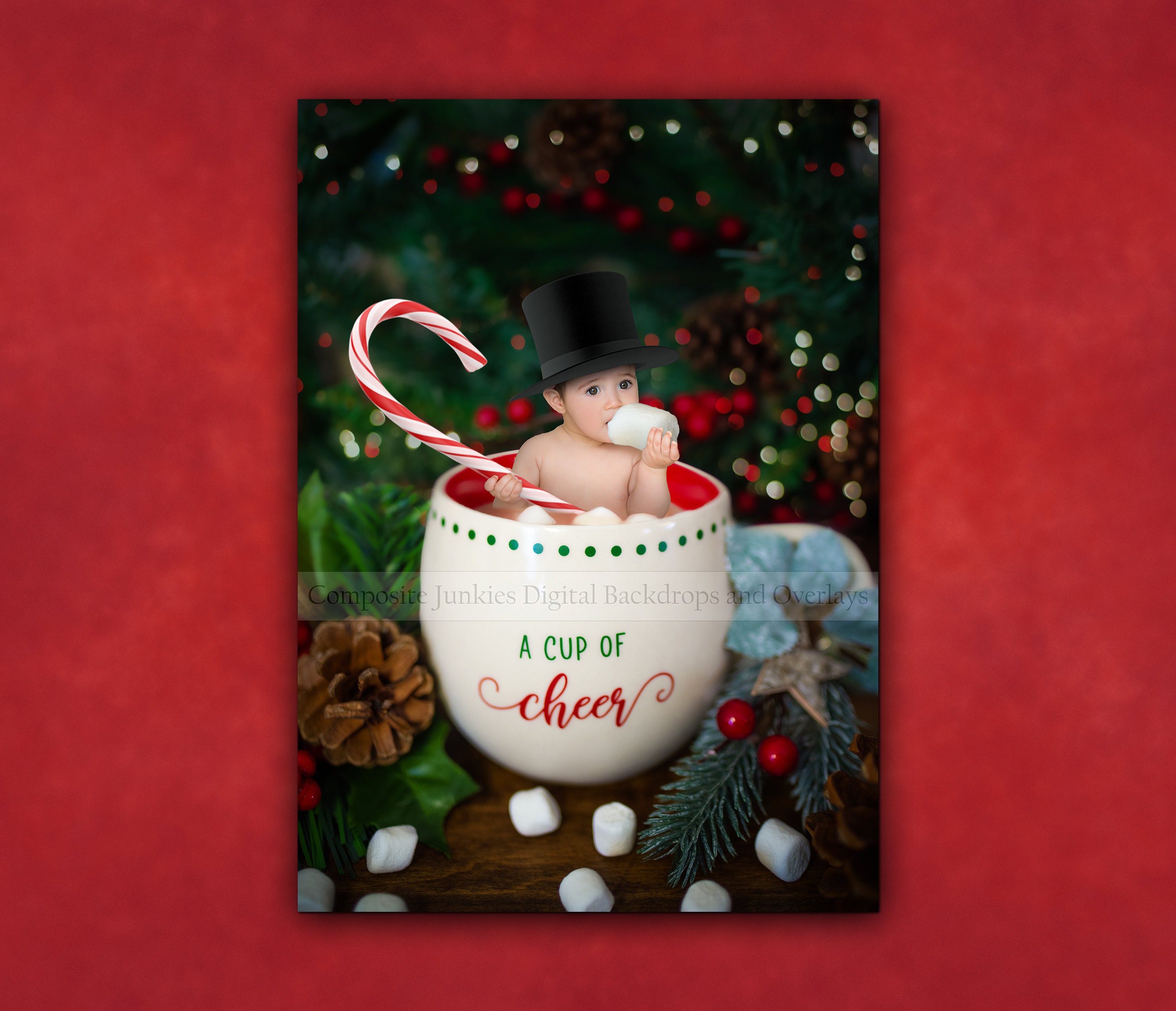 Scaled Composites Christmas Party 2022 Christmas Hot Chocolate Background Christmas Digital | Etsy Denmark