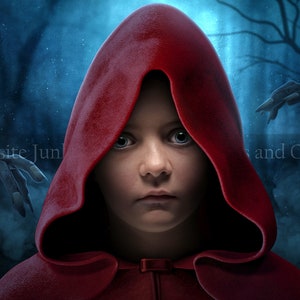 Midnight Wanderer Halloween Scary digitale achtergrond achtergrond voor samengestelde afbeeldingen, Scary Woods achtergrond, Halloween achtergrondfotografie