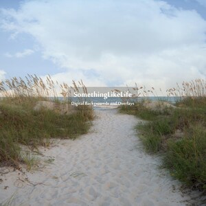 Beach Image - Digital Background