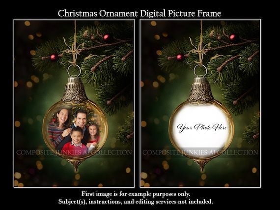 Christmas ornament digital photo frame Outlet