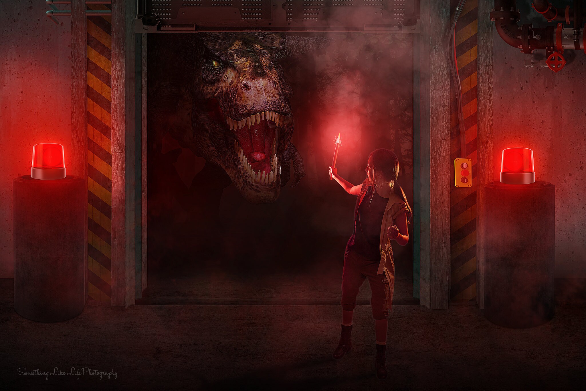 Dinosaur Digital Background, digital backdrop, Dino, Jurassic, tyrannosaurus rex, trex, t-rex {PREMIUM}