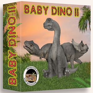 BUNDLE and SAVE! Baby Dinosaur Overlays - Dino PNGs - Composite Overlays {PREMIUM}