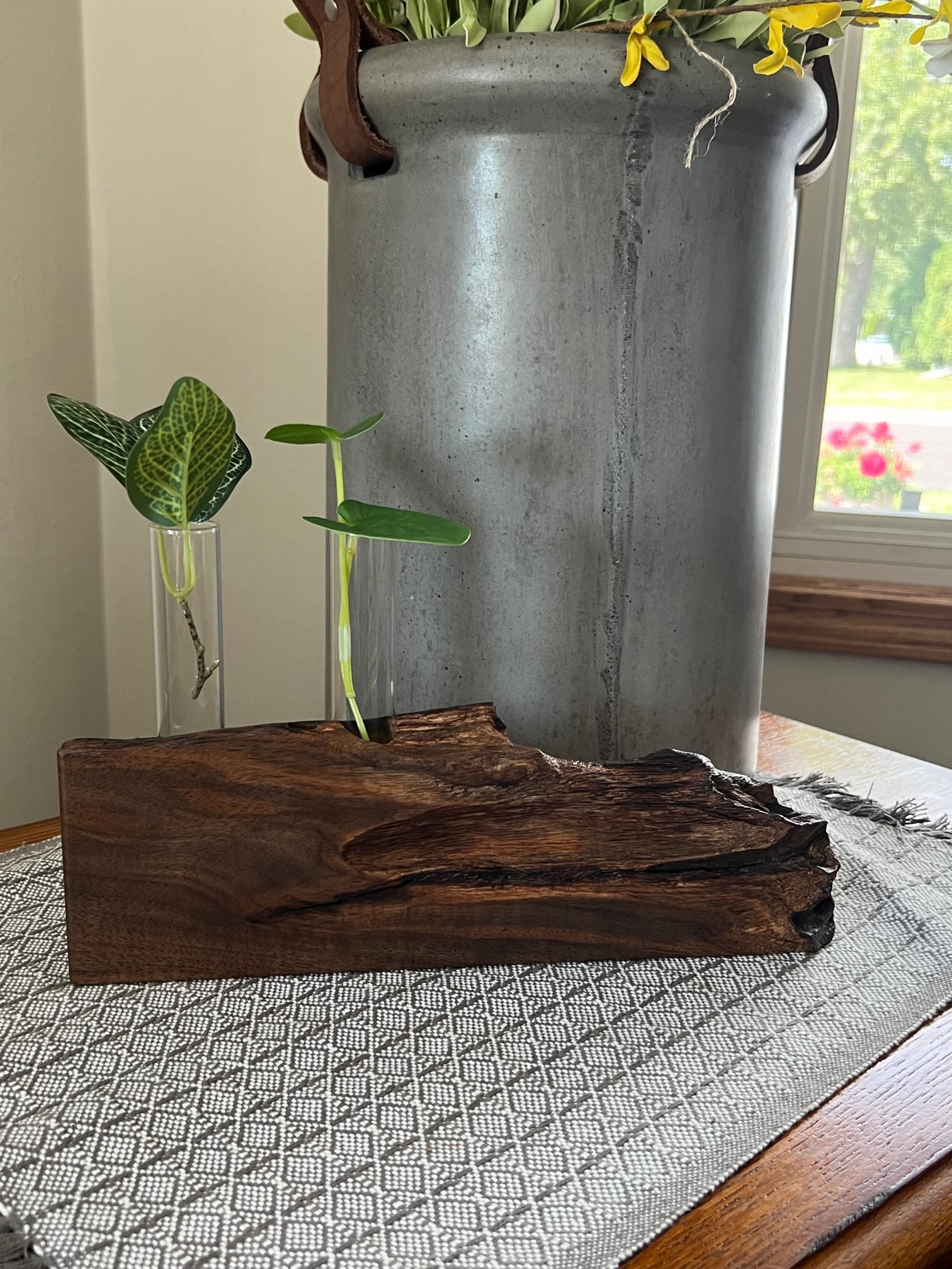 17+ Live Edge Plant Stand