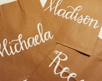 Personalized Gift Bags, wedding gift bags, Bridesmaid Gift Bags, Bridal Shower Gift Bag, Bachelorette Party Bags, Welcome Bags, Custom Bags