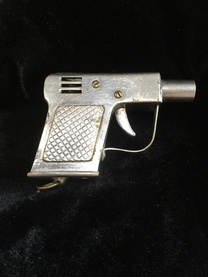 Gun Pistol Lighter Occupied Japan Vintage Collectible Etsy