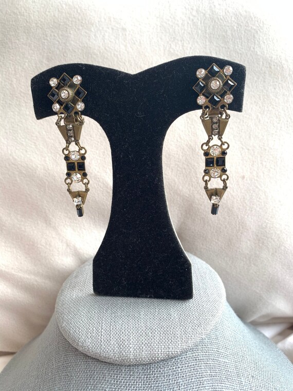 Sorrelli Crystal Earrings Vintage Sorrelli Dangle 