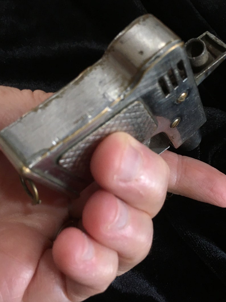 Gun Pistol Lighter Occupied Japan Vintage Collectible Etsy