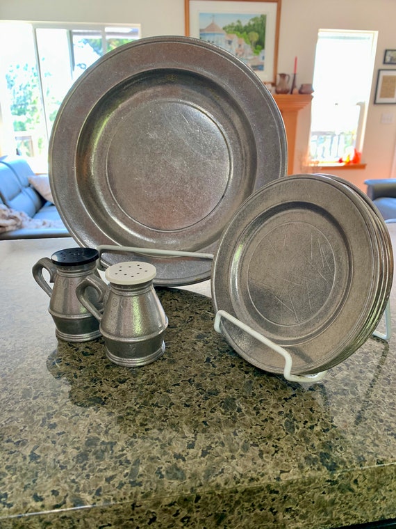 Vintage Pewter Pitcher Wilton Armetale Never Used Tall Modern