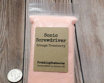 Sonic Screwdriver (Orange Cranberry Bath Fizz)