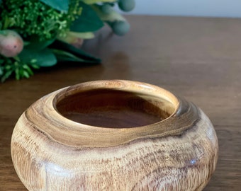 Small Wooden bowl, Lotus wood- Handcrafted in Australia