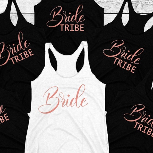Bride Iron on Decal/ Decal Wedding Party/ DIY Wedding Etsy
