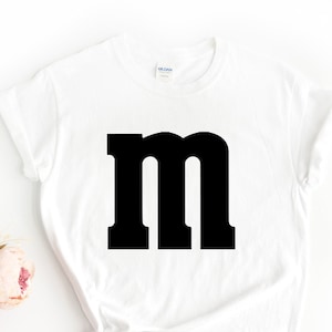 DIY  M M Iron on/ Them Party / Halloween Custom/ M&M Iron on/ Group Halloween Costume/ M M Shirts/ Birthdays/ DIY Costume