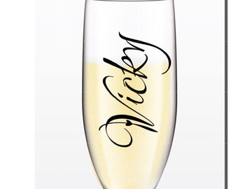 vinyl lettering glass items
