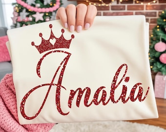 Personalized Crown Iron On Heat Transfer - Custom Monogram
