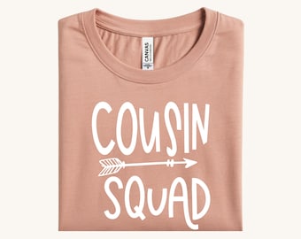 Cousin Squad Iron On Decal - DIY Heat Transfer