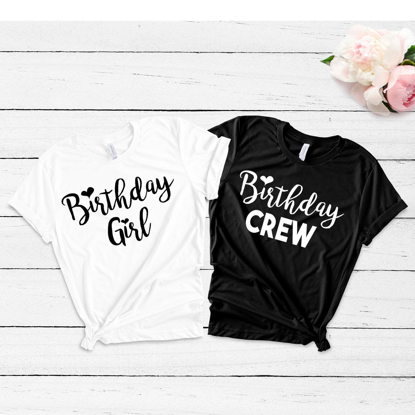 Birthday Girl / Iron on / Birthday Crew Iron on / Heat Etsy