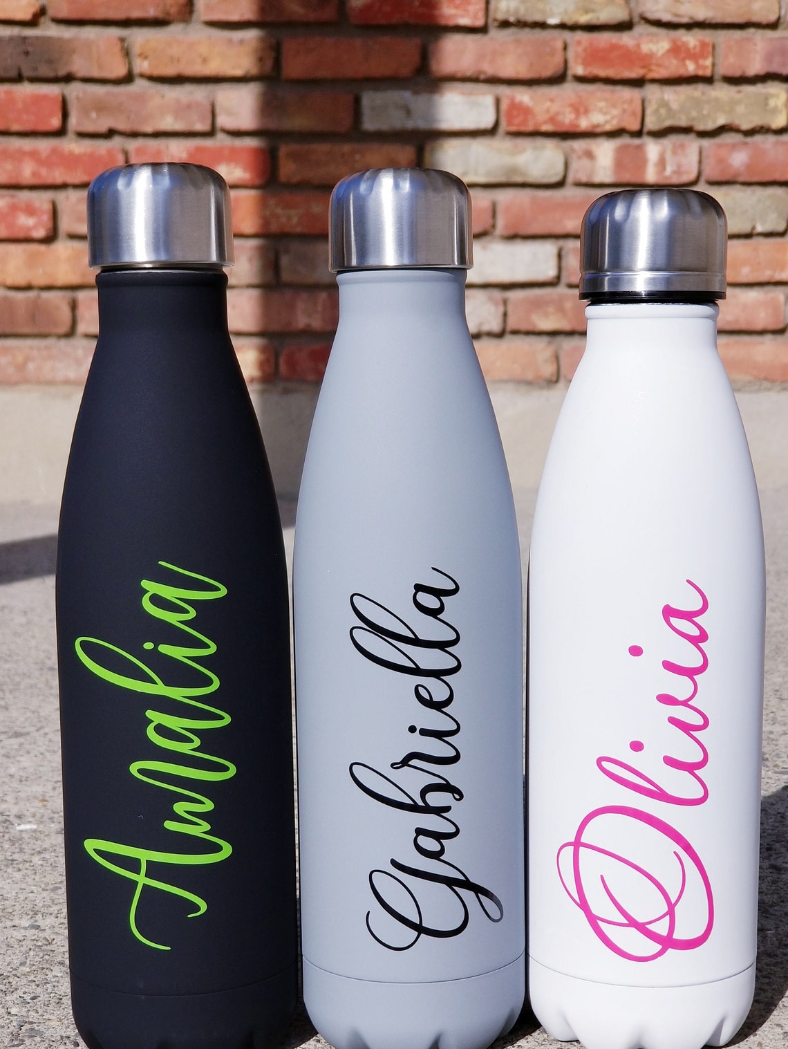 DIY Personalized Vinyl Decal for Water Bottle/ Drink Bottle / Etsy