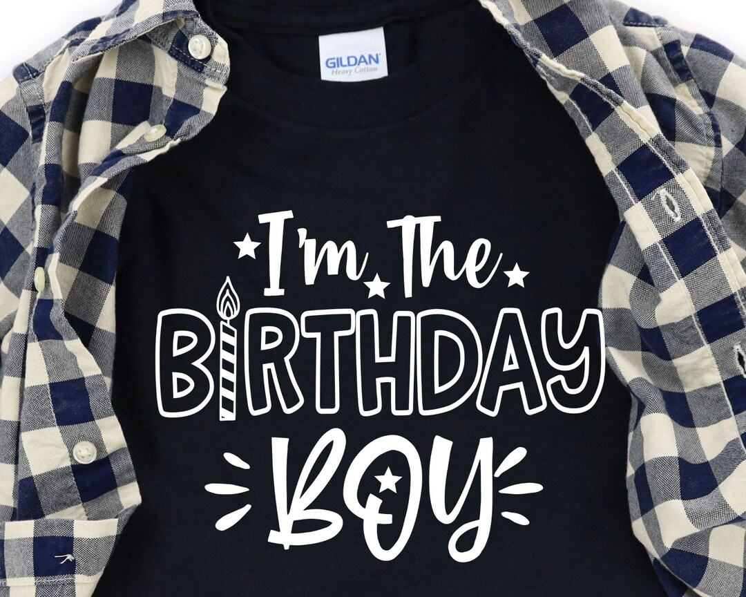 I'm the Birthday Boy Transfer/ Birthday Boy Iron on Decal/ Birthday