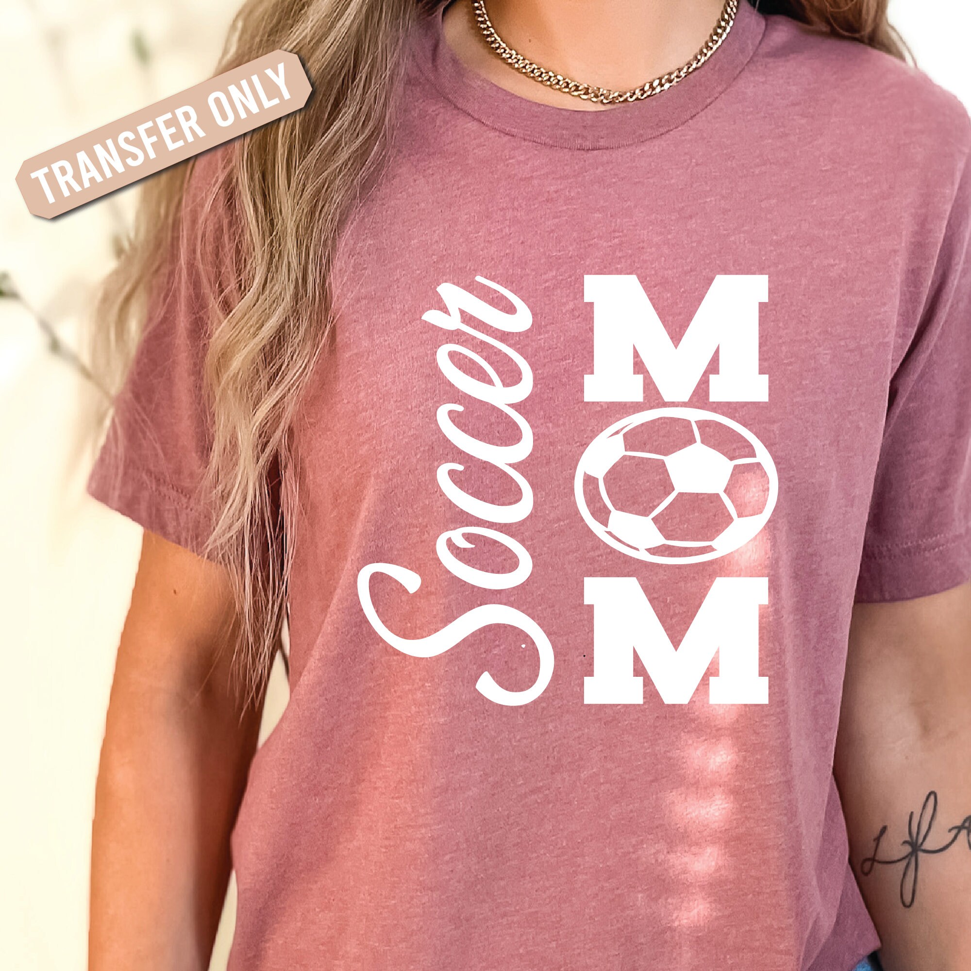 Soccer Mom Iron on Transfer Sport Mom Iron on Transfer Mom Etsy